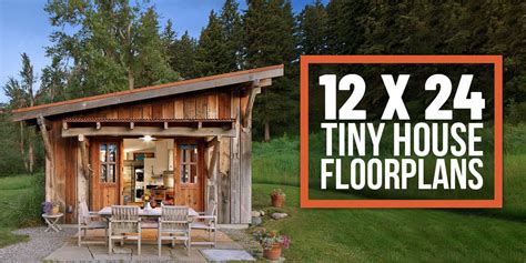 12x24 tiny house plans free